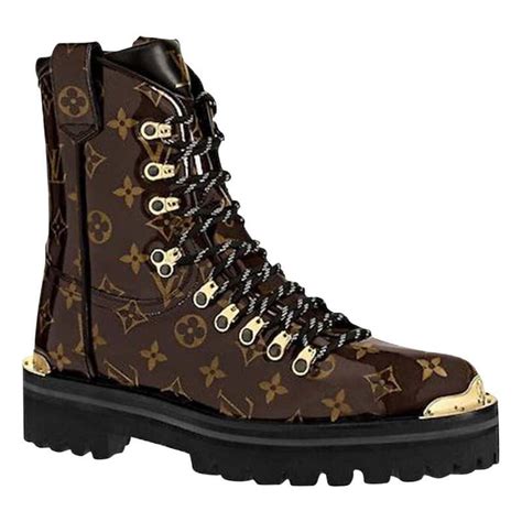 faux lv boots